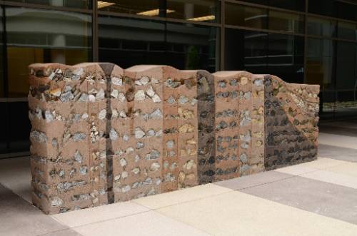 Geo-garden rock specimens