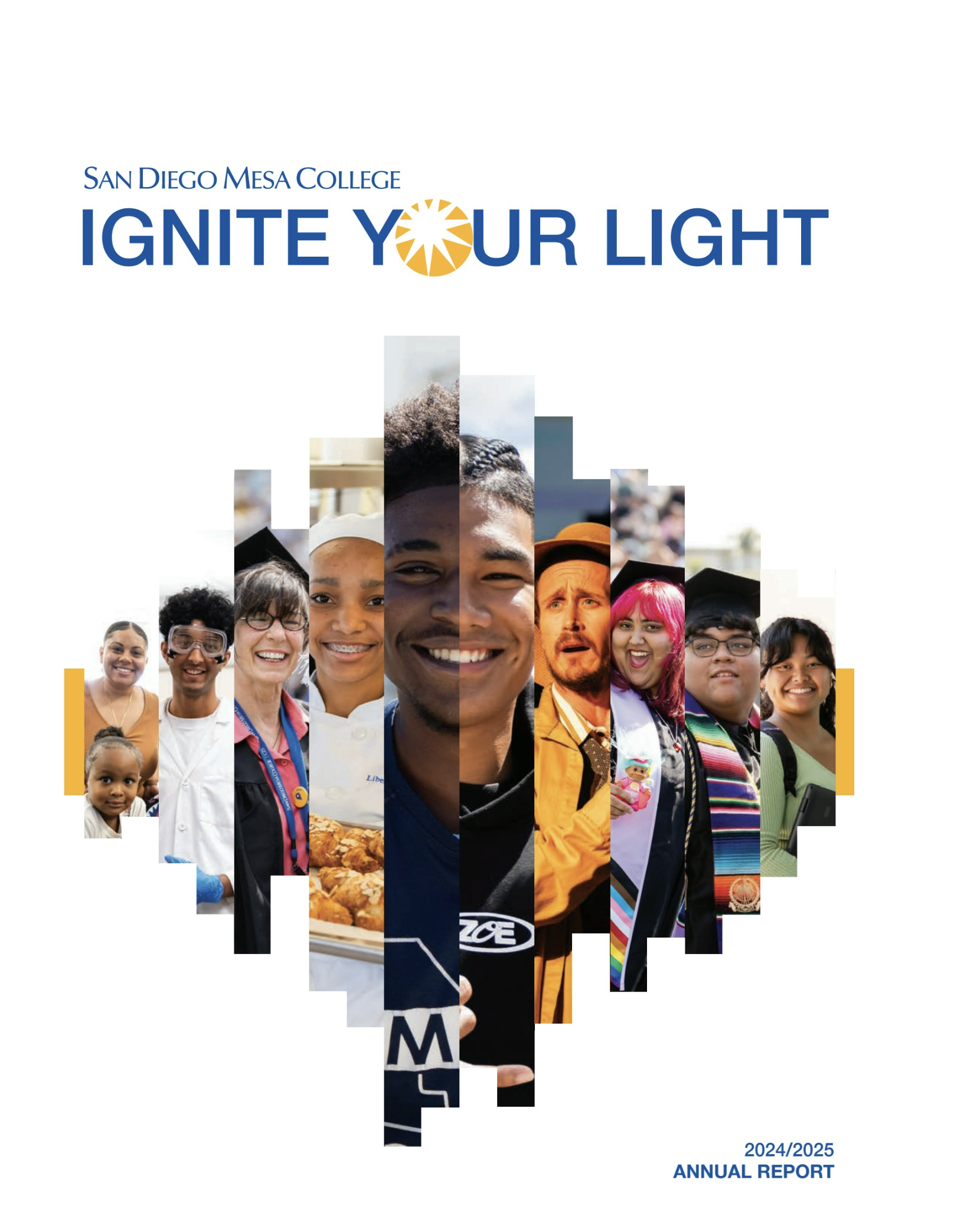 A thumbnail of the latest Mesa College Annual Report.