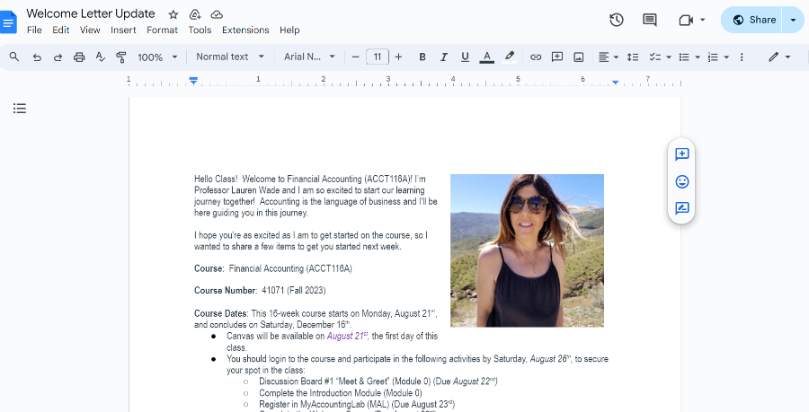 Prof. Kelly Spoon's Liquid Syllabus
