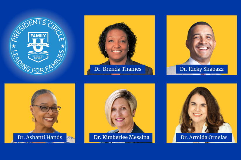 Generation Hope Launches California Presidents Circle to Advance Family-Inclusive Higher Education